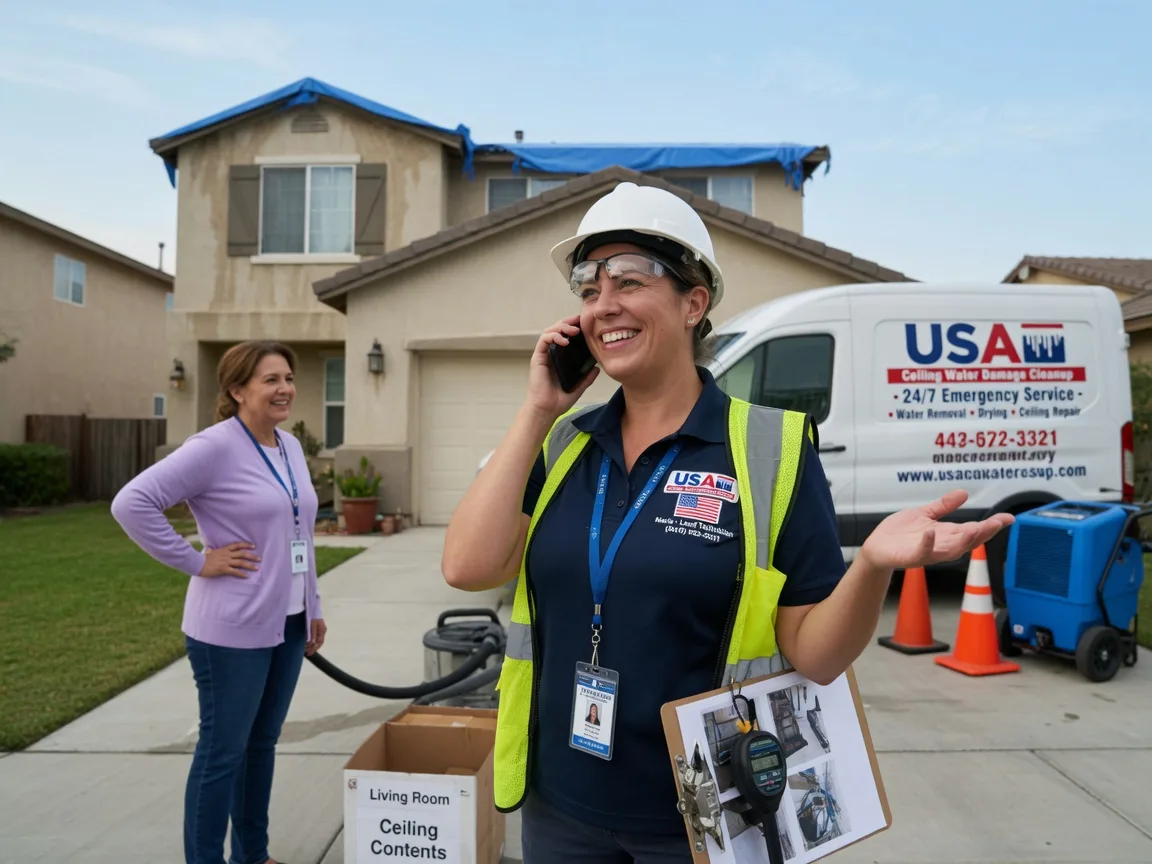Ceiling Water Damage Restoration Pontotoc, TX FAQs